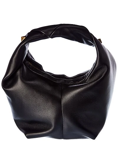 Valentino Roman Stud Small Leather Hobo Bag Women 2 Valentino Roman Stud Small Leather Hobo Bag Women - Image 2