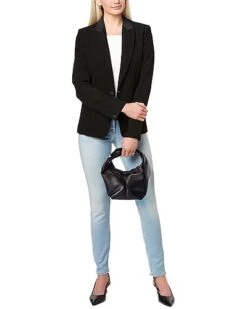 Valentino Roman Stud Small Leather Hobo Bag Women 6 Valentino Roman Stud Small Leather Hobo Bag Women -City Bag Corner 1111020593 RLLD 3