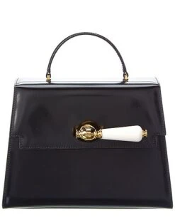 MOSCHINO Archive Leather Satchel Women