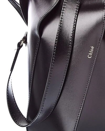 Chloé Tulip Leather Bucket Bag Women 3 Chloé Tulip Leather Bucket Bag Women - Image 3