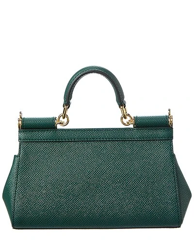 Dolce & Gabbana Sicily Small Leather Satchel Women 2 Dolce & Gabbana Sicily Small Leather Satchel Women - Image 2