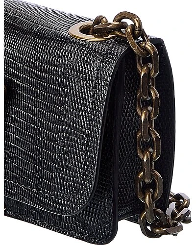 MOSCHINO M Logo Embossed Leather Crossbody Women 3 MOSCHINO M Logo Embossed Leather Crossbody Women - Image 3