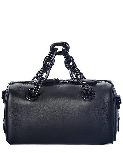 MCM Leather Boston Bag Women 2 MCM Leather Boston Bag Women - Image 2