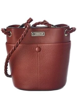 Chloé Key Small Leather Bucket Bag Women