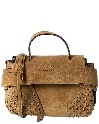 Tod's Suede Satchel Women 1 Tod's Suede Satchel Women