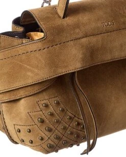 Tod's Suede Satchel Women 7 Tod's Suede Satchel Women -City Bag Corner 1111351910 RLLD 3