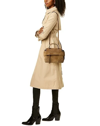 Tod's Suede Satchel Women 4 Tod's Suede Satchel Women - Image 4