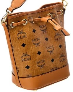 MCM Dessau Mini Drawstring Visetos Bucket Bag Women -City Bag Corner 1111406512 RLLD 3