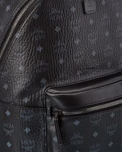 MCM Stark Visetos & Leather Backpack Women -City Bag Corner 1111408381 RLLD 3