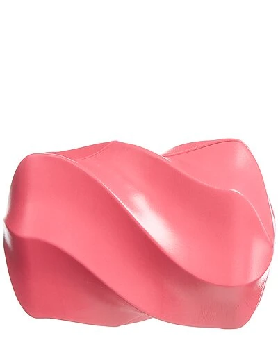 Bottega Veneta The Whirl Leather Clutch Women 2 Bottega Veneta The Whirl Leather Clutch Women - Image 2