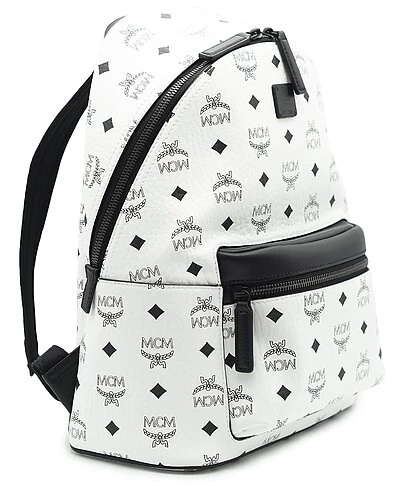 MCM Stark Small Visetos & Leather Backpack Women 2 MCM Stark Small Visetos & Leather Backpack Women - Image 2