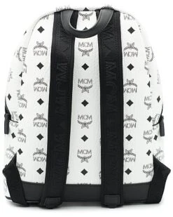 MCM Stark Small Visetos & Leather Backpack Women 6 MCM Stark Small Visetos & Leather Backpack Women -City Bag Corner 1111421333 RLLD 3