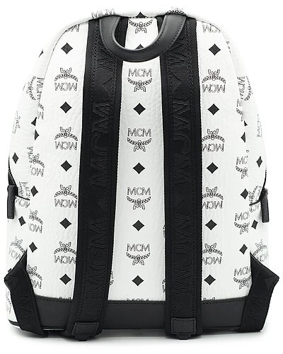 MCM Stark Small Visetos & Leather Backpack Women 3 MCM Stark Small Visetos & Leather Backpack Women - Image 3