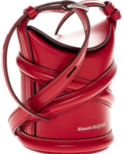 Alexander McQueen The Curve Mini Leather Crossbody Women -City Bag Corner 1111449494 RLLD 3