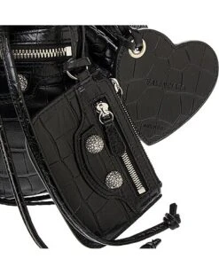 Balenciaga Le Cagole Leather Bucket Bag Women -City Bag Corner 1111449505 RLLD 4