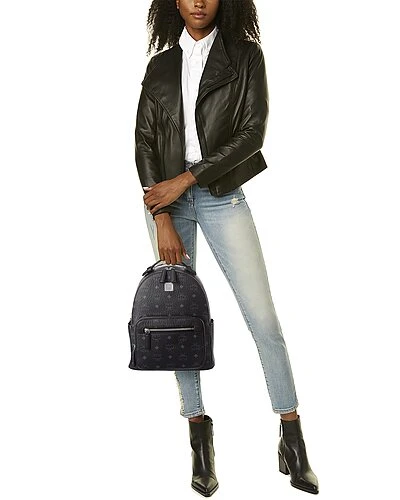 MCM Stark 32 Visetos Backpack Women 4 MCM Stark 32 Visetos Backpack Women - Image 4