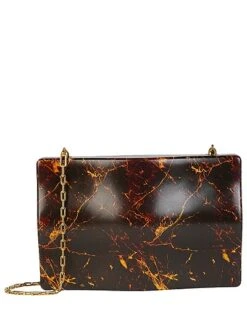 Bottega Veneta Wave Leather Clutch Women
