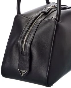 Prada Logo Medium Leather Satchel Women -City Bag Corner 1111468108 RLLD 3
