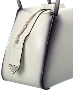 Prada Logo Small Leather Satchel Women -City Bag Corner 1111468111 RLLD 3