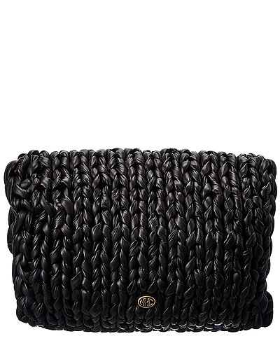 Michael Kors Collection Woven Leather Envelope Clutch Women 2 Michael Kors Collection Woven Leather Envelope Clutch Women - Image 2