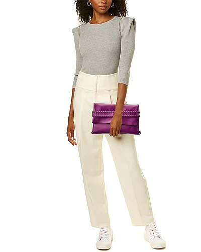 Chloé Mony Leather Clutch Women 4 Chloé Mony Leather Clutch Women - Image 4