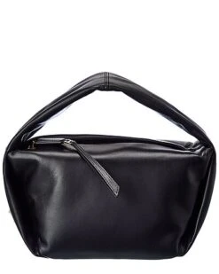 Dolce & Gabbana Branded Tag Leather Hobo Bag Women