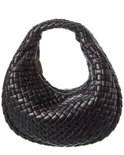 Bottega Veneta Jodie Mini Intrecciato Leather Hobo Bag Women
