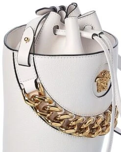 Versace La Medusa Leather Bucket Bag Women -City Bag Corner 1111527093 RLLD 3