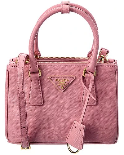 Prada Galleria Micro Saffiano Leather Tote Women 1 Prada Galleria Micro Saffiano Leather Tote Women