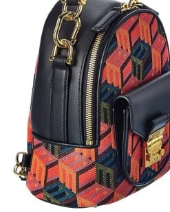 MCM Patricia Monogram Jacquard & Leather Backpack Women 6 MCM Patricia Monogram Jacquard & Leather Backpack Women -City Bag Corner 1111791272 RLLD 3