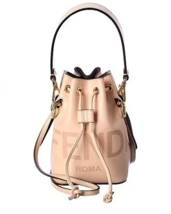 FENDI Mon Tresor Mini Leather Bucket Bag Women