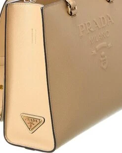 Prada Saffiano Leather Shoulder Bag Women -City Bag Corner 1111866974 RLLD 3