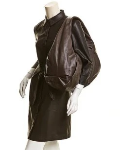 Bottega Veneta The Shoulder Leather Hobo Bag Women -City Bag Corner 1111876463 RLLD 3