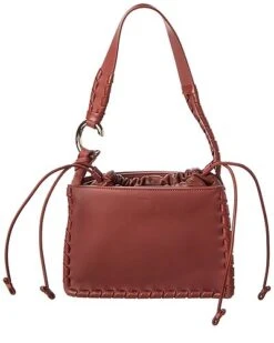 Chloé Mate Gusset Leather Shoulder Bag Women