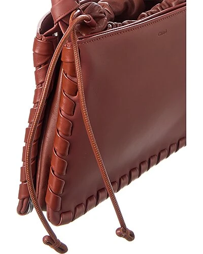 Chloé Mate Gusset Leather Shoulder Bag Women 3 Chloé Mate Gusset Leather Shoulder Bag Women - Image 3