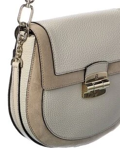 Furla Club 2 Small Leather & Suede Crossbody Women 5 Furla Club 2 Small Leather & Suede Crossbody Women -City Bag Corner 1160017505 RLLD 3