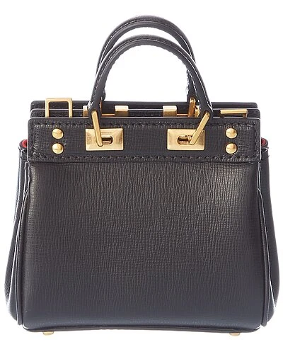 Valentino Rockstud Alcove Micro Grainy Leather Satchel Women 2 Valentino Rockstud Alcove Micro Grainy Leather Satchel Women - Image 2