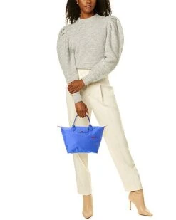 Longchamp Le Pliage Club Medium Nylon Short Handle Tote Women 7 Longchamp Le Pliage Club Medium Nylon Short Handle Tote Women -City Bag Corner 1160092299 RLLD 4