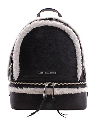 Michael Kors Rhea ZipLeather BackPack Women 1 Michael Kors Rhea ZipLeather BackPack Women