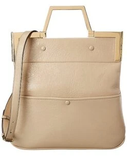 FENDI Flat Small Leather Shoulder Bag Women