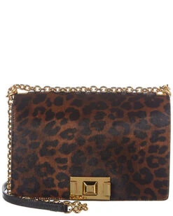Furla Mimi Leather & Haircalf Crossbody Women