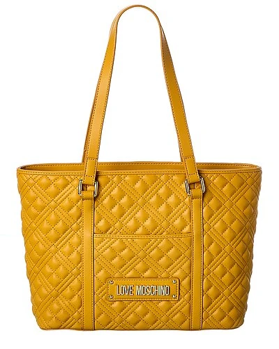 LOVE MOSCHINO Quilted Pocket Tote Women 1 LOVE MOSCHINO Quilted Pocket Tote Women