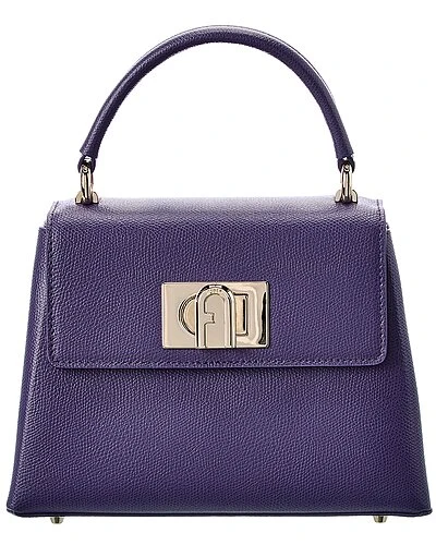 Furla 1927 Mini Top Handle Leather Satchel Women 1 Furla 1927 Mini Top Handle Leather Satchel Women