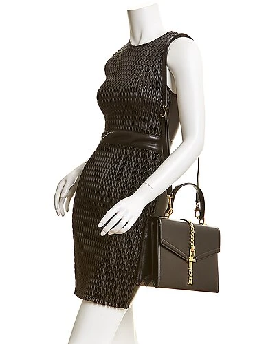 Gucci Sylvie 1969 Small Leather Shoulder Bag Women 3 Gucci Sylvie 1969 Small Leather Shoulder Bag Women - Image 3