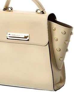 AC Zac Posen Eartha Top Handle Pearl Lady Leather Satchel Women -City Bag Corner 1160248307 RLLD 3