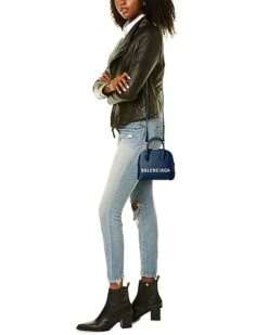 Balenciaga Ville XXS Leather Top Handle Tote Women 7 Balenciaga Ville XXS Leather Top Handle Tote Women -City Bag Corner 1160250612 RLLD 4