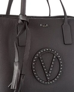 By Mario Valentino Soho Rock Leather Tote Women 6 By Mario Valentino Soho Rock Leather Tote Women -City Bag Corner 1160315874 RLLD 3
