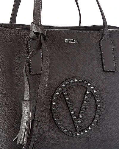 By Mario Valentino Soho Rock Leather Tote Women 3 By Mario Valentino Soho Rock Leather Tote Women - Image 3