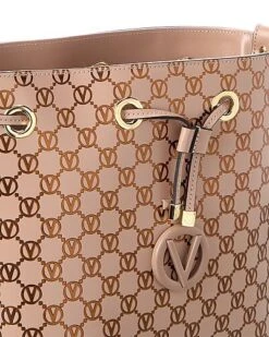 By Mario Valentino Karl Monogram Leather Bucket Bag Women -City Bag Corner 1160315900 RLLD 3