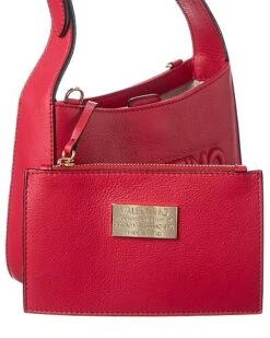 By Mario Valentino Kai Embossed Leather Crossbody Women 6 By Mario Valentino Kai Embossed Leather Crossbody Women -City Bag Corner 1160316017 RLLD 3